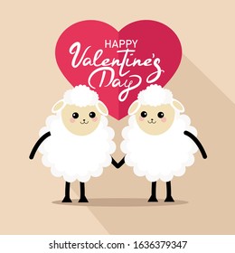 happy valentines day cards with ornaments, hearts, ribbon, angel and arrow