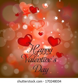 Happy valentines day cards with ornaments, hearts, ribbon, angel and arrow/ All you need is love