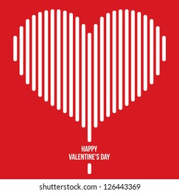 Happy valentine's day cards, poster, background. (vector) 3