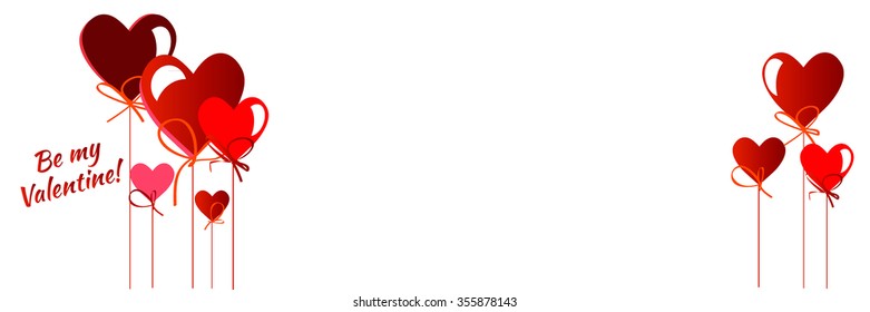 Happy valentines day card.vector.flyer background with hearts.