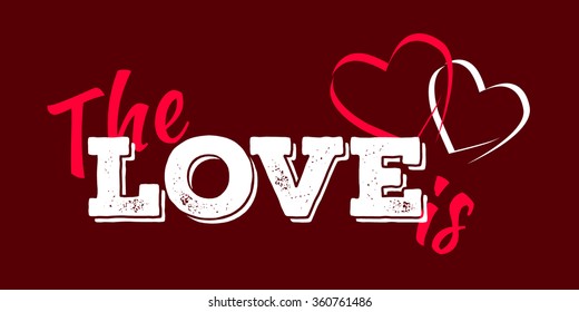 Happy valentines day card.vector.flyer background with hearts.
