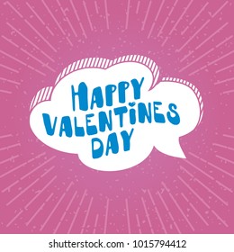 Happy valentines day in the cloud