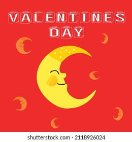 Feliz Día de San Valentín de fondo.