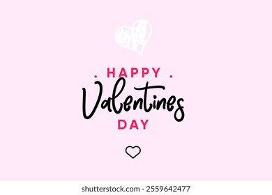 Happy valentines day concept . Romantic greeting love card