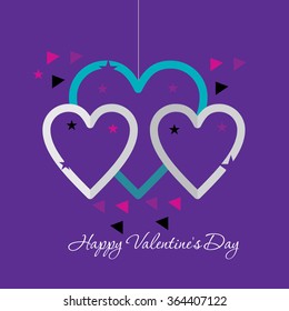 Happy Valentine's day concept vector 
