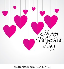 Happy Valentine's day concept vector 