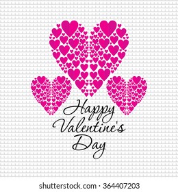 Happy Valentine's day concept vector 