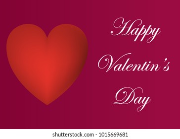 Happy Valentine's Day. Congratulations