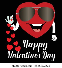 Happy Valentines Day Cute Heart Bae Funny Salting Hearts Eps, Digital Download