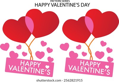 happy valentine's day decoration pattern