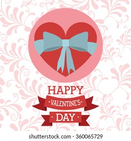 happy valentines day design 