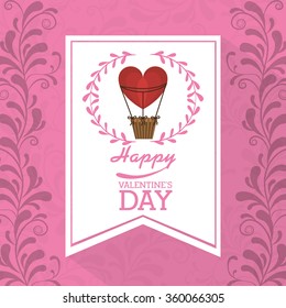 happy valentines day design 