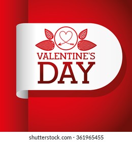 happy valentines day design 