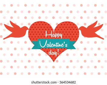 happy valentines day design 