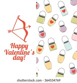 happy valentines day design 