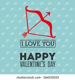 happy valentines day design 