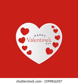 Happy Valentines Day Design Vector background