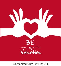 happy valentines day design, vector illustration eps10 graphic 