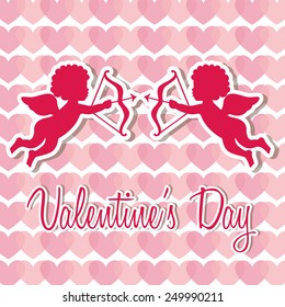happy valentines day design, vector illustration eps10 graphic 