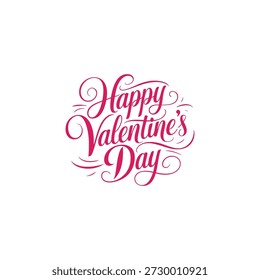 Feliz Día de San Valentín Letras de guion elegantes
