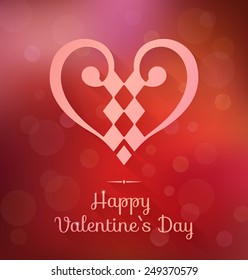 Happy valentines day. EPS 10 