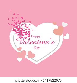 Happy Valentine's Day every heartbeat of love a celebration  in joy.