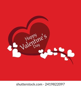 Happy Valentine's Day every heartbeat of love a celebration  in joy.