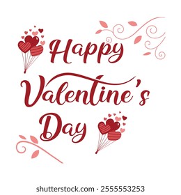 Happy Valentine's day February 14 ,a day of loving world in cector art 