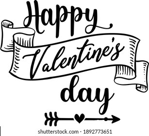 Happy Valentine's Day File is suitable for t-shirt, laser cutting, sublimation, hobby, cards, invitations, website or crafts projects. Perfect for magazine, news papers, posters, in branding etc.