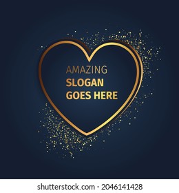 Happy Valentines Day. Glowing stream of confetti particles and flare light effect. Holiday vector illustration of shiny heart path isolated on checkered transparent background. Decoration element
