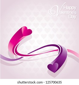 happy valentines day greeting card