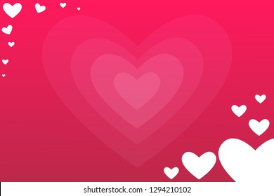 Happy Valentines Day greeting card