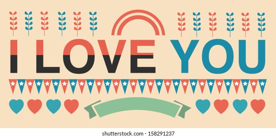 Happy Valentine's Day greeting card