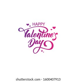 Happy Valentine's Day Greeting Card vector illustration