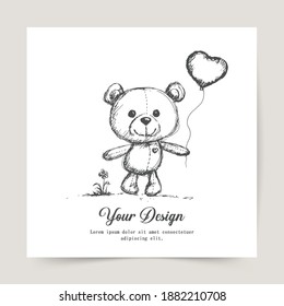 Happy Valentines Day. Greeting card design for print cards, banner, poster. Vector Eps.10 and illustration.