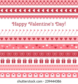 Happy Valentine's Day. Greeting card