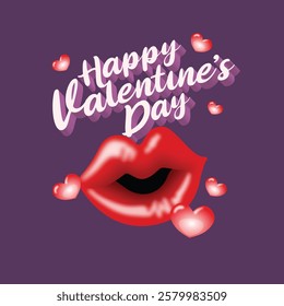 happy valentines day for greeting card, gift card