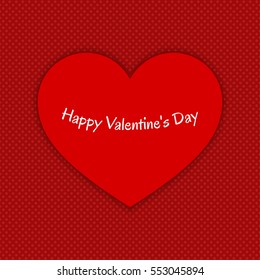 Happy Valentine's Day Greeting Card.