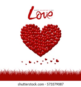 Happy Valentines Day Greeting card