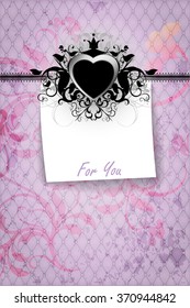 Happy Valentine's Day greeting with a place for your text