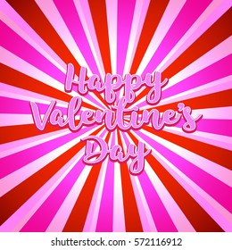 Happy Valentines Day Greetings illustration