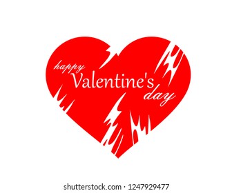 Happy Valentine's day heart