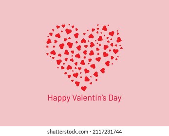 Feliz patrón cardíaco del Día de San Valentín
