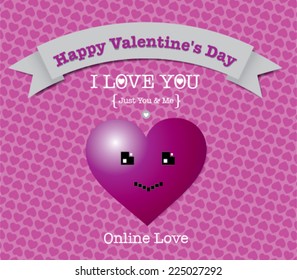 Happy Valentine's Day - Hearts love