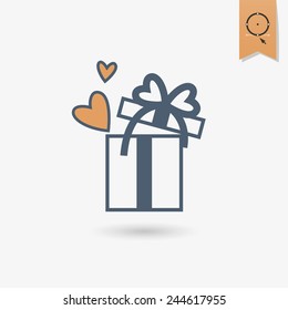 Happy Valentines Day Icon
