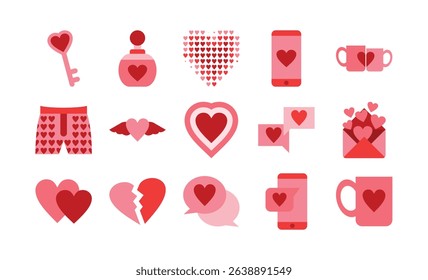 Happy Valentines Day Icon Pack