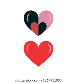 Happy Valentine's Day icon set