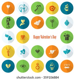Happy Valentines Day Icons
