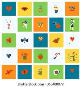 Happy Valentines Day Icons