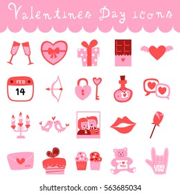 happy valentines day icons,valentine illustration,love,holiday